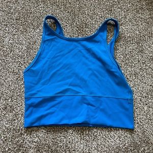 Lululemon size 10 Power Pivot Ribbed Tank Top color: Poolside